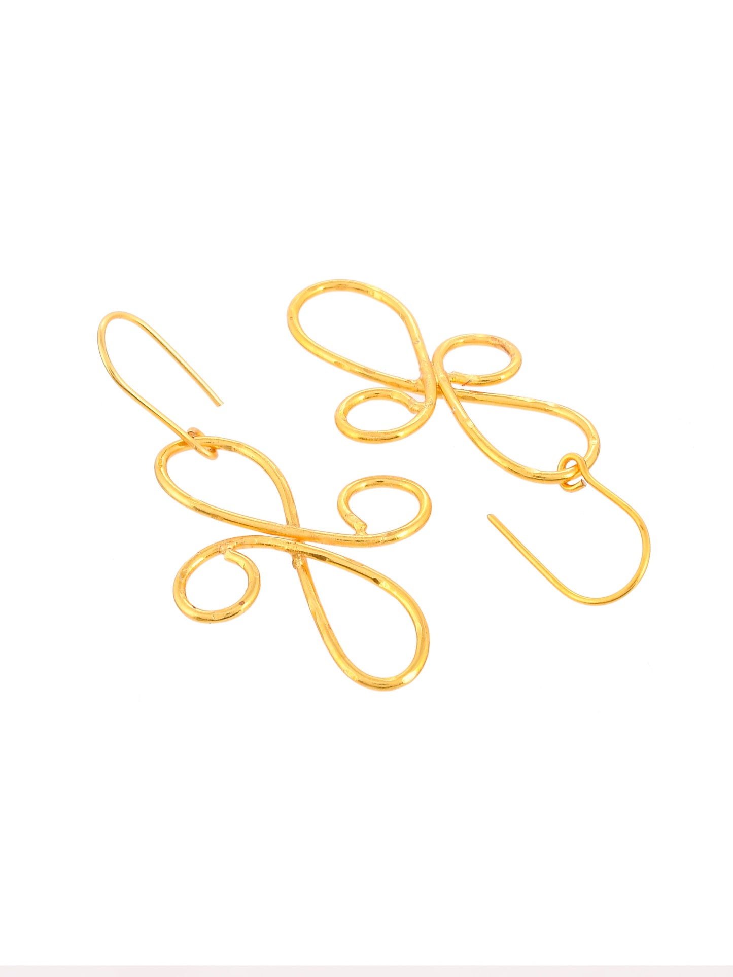 Gold Plated Handcrafted Western Earring