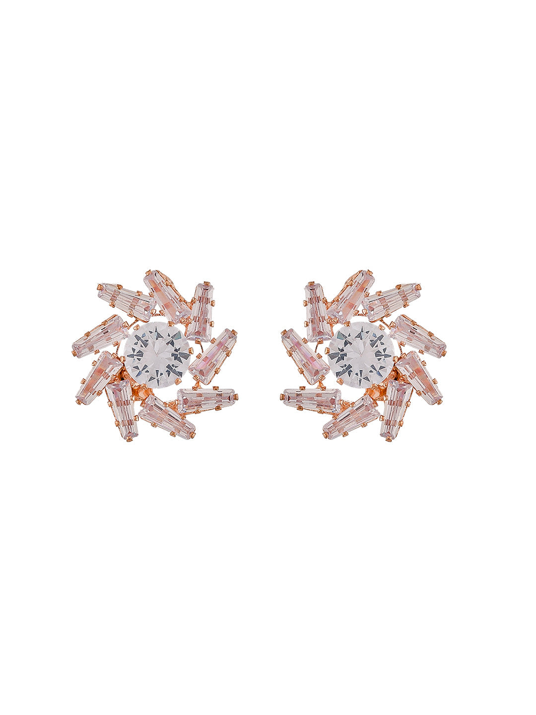 CZ Western Stud Earrings for western outfit