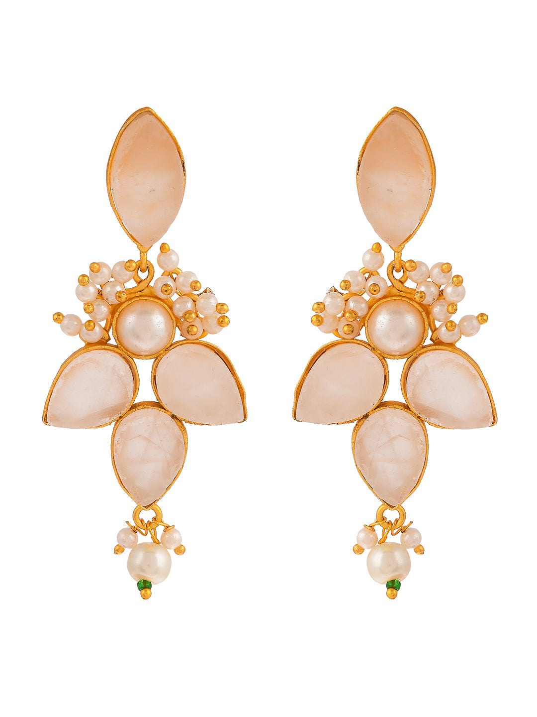 Gold Plated Handcrafted Traditional Earrings