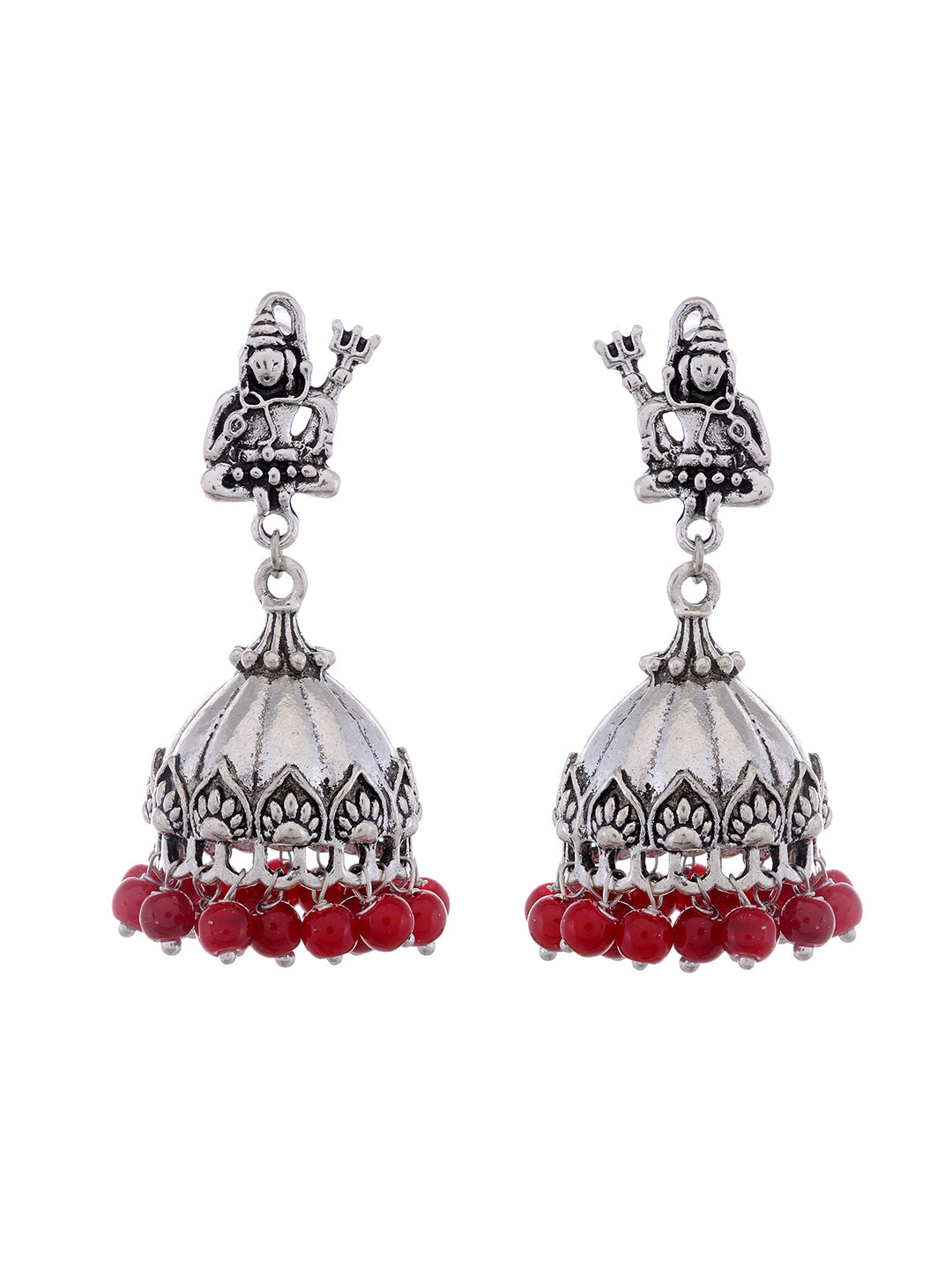 Temple Jhumki Earrings for women