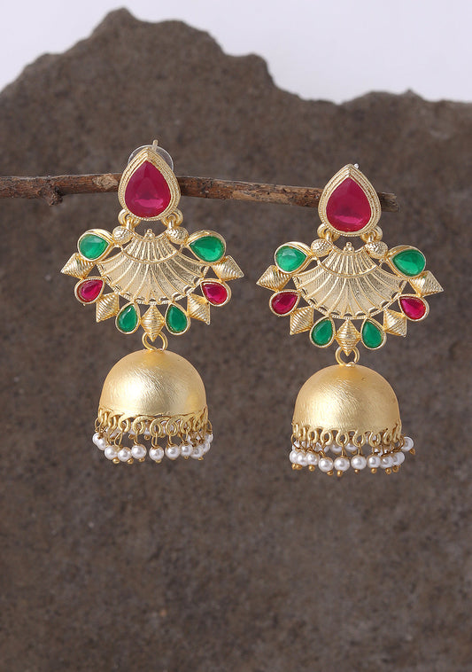 South Indian Chandbali Earrings for women