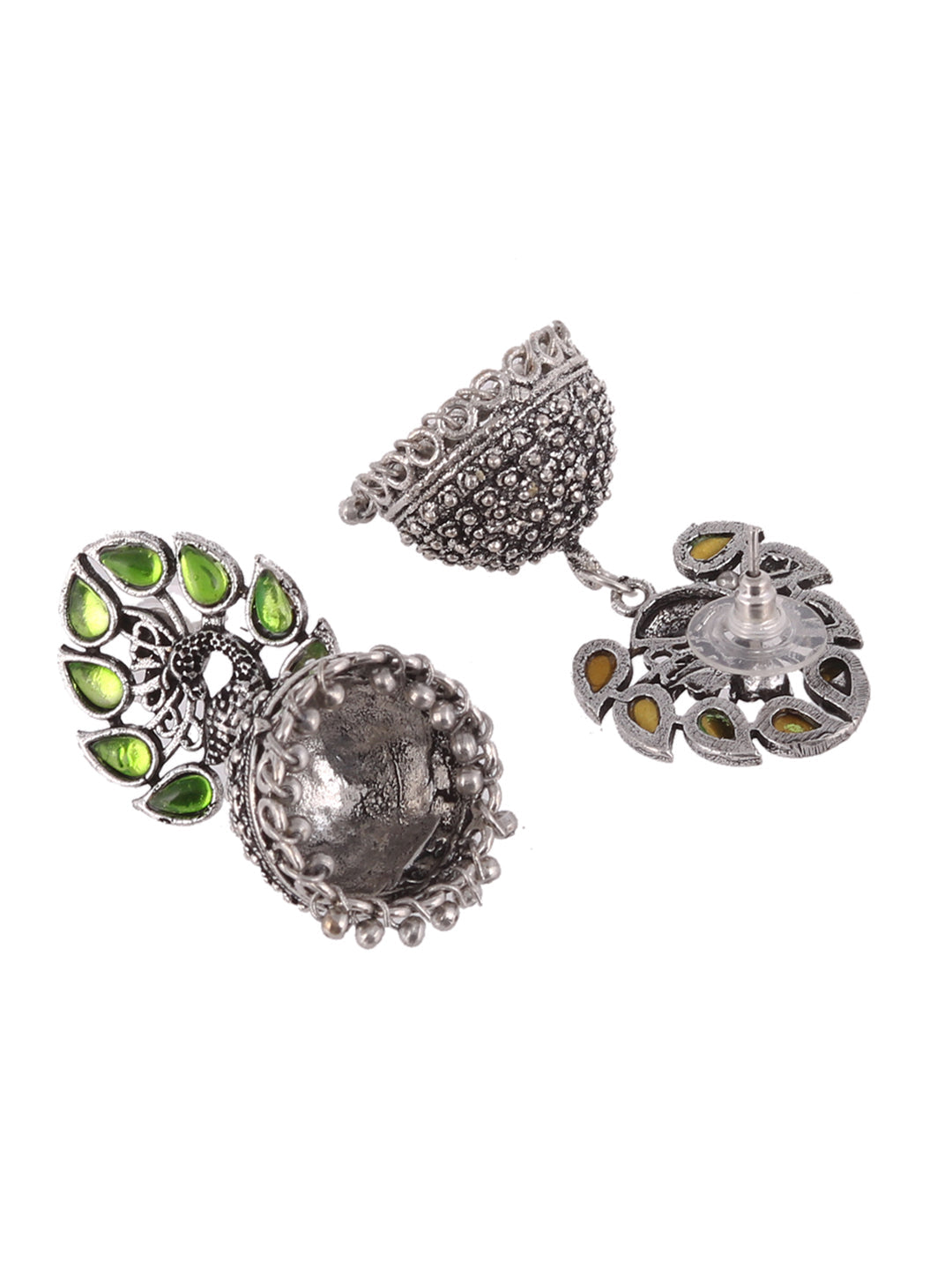 Oxidised Jhumka Earrings for women