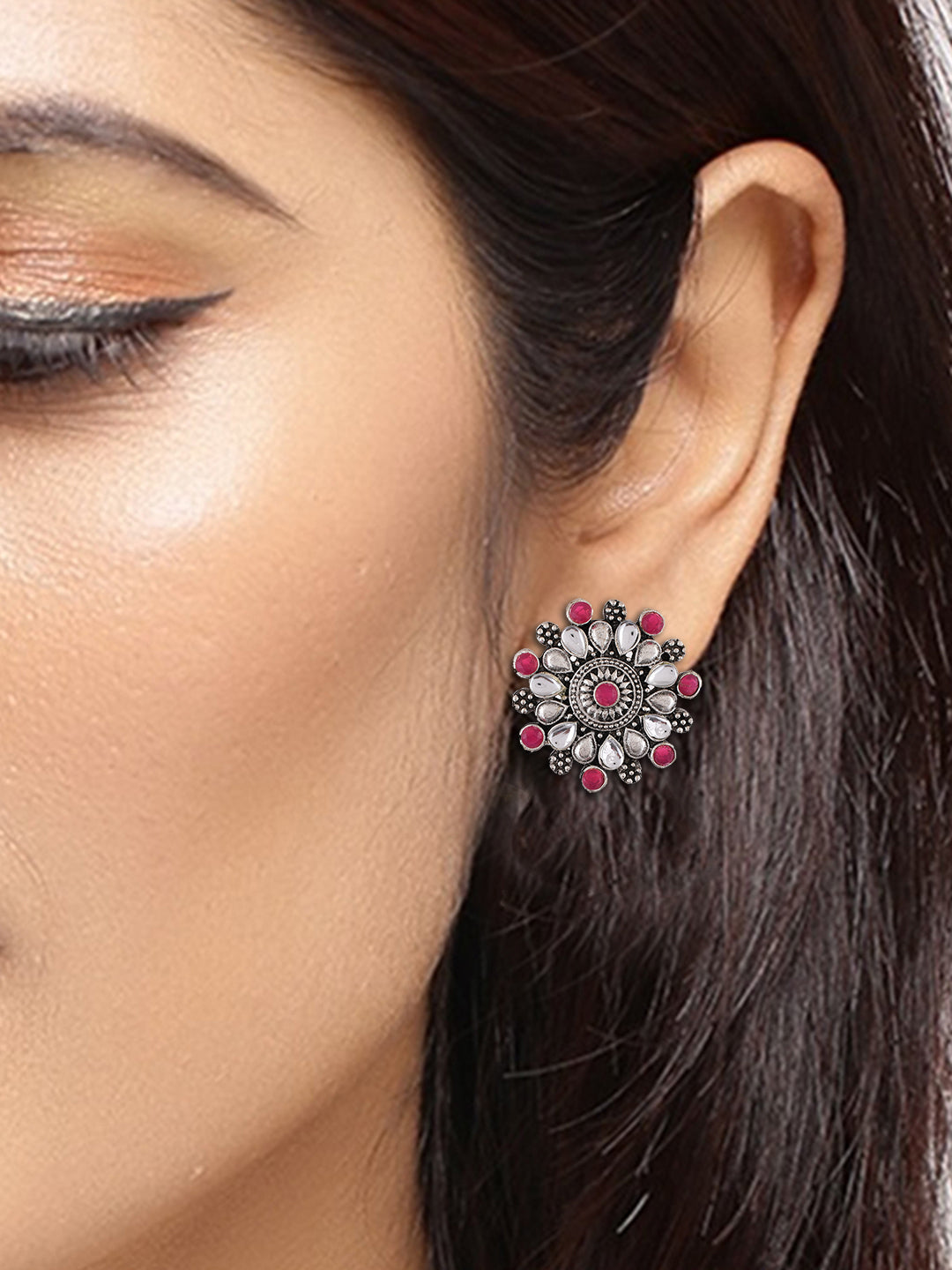 Taapsee Antique Studs Earrings