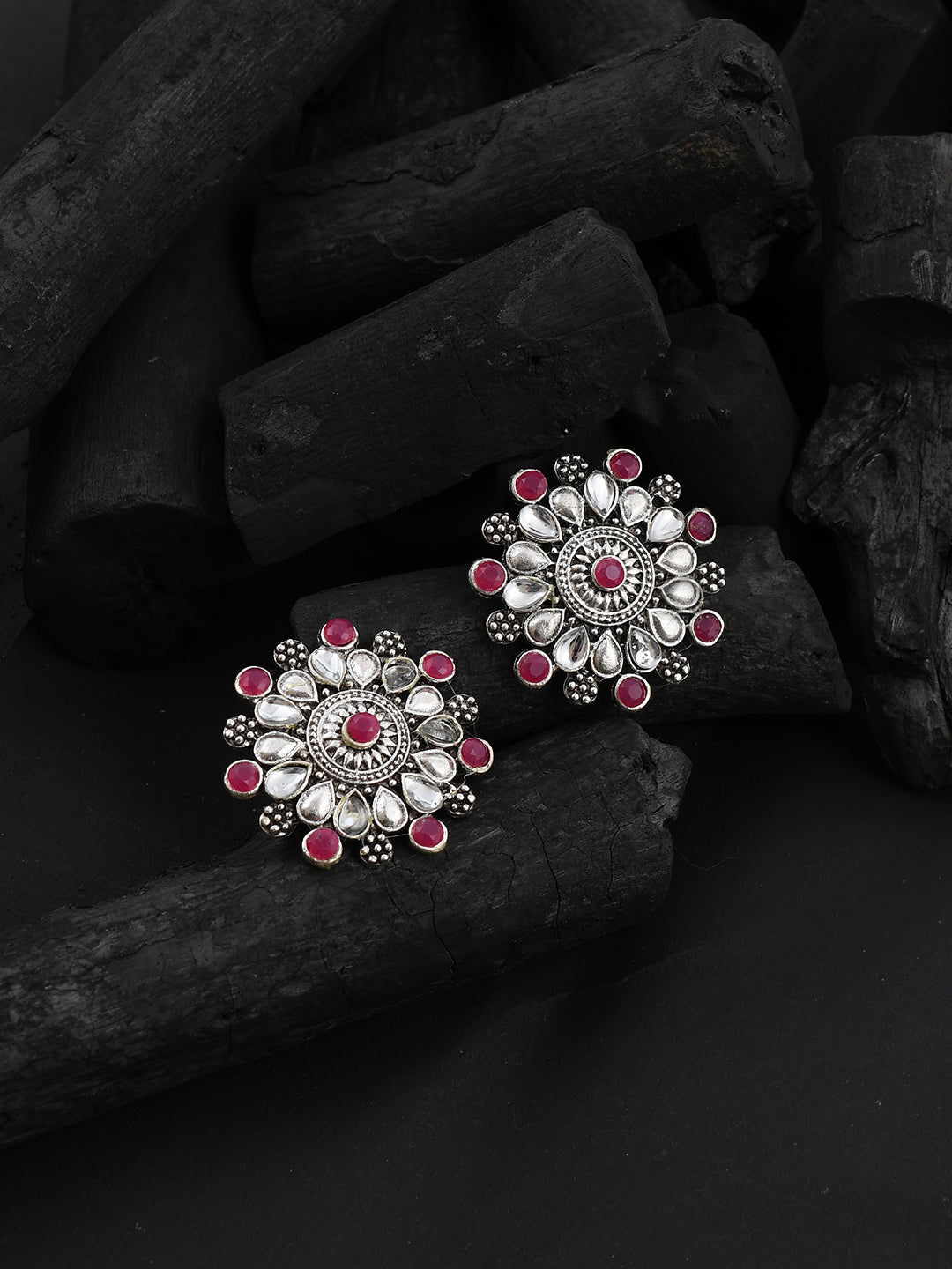 Taapsee Antique Studs Earrings