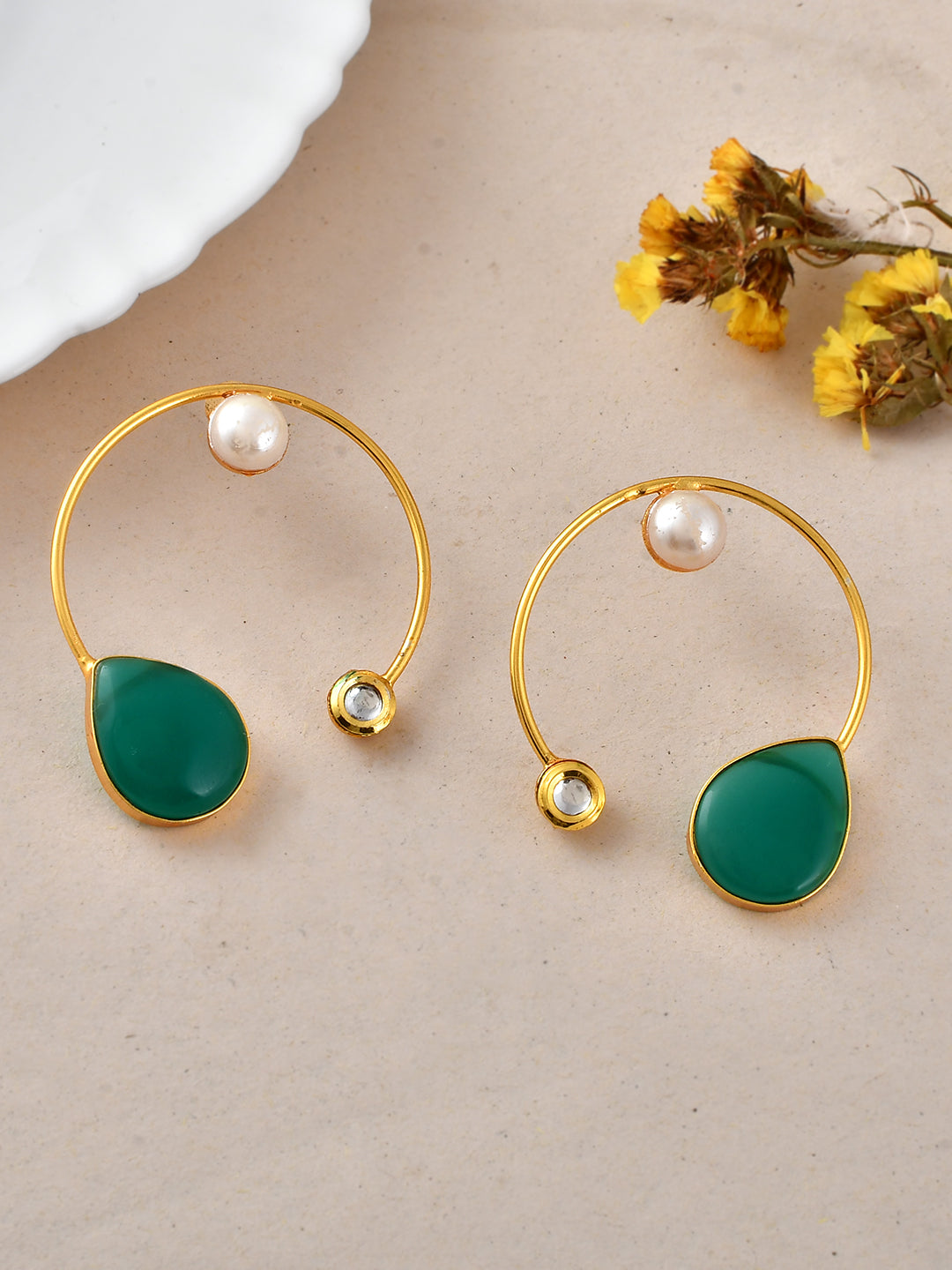 Western Circular Hoop Earrings for western outfit