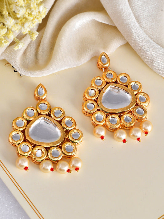 Bridal Kundan Earrings for classic look