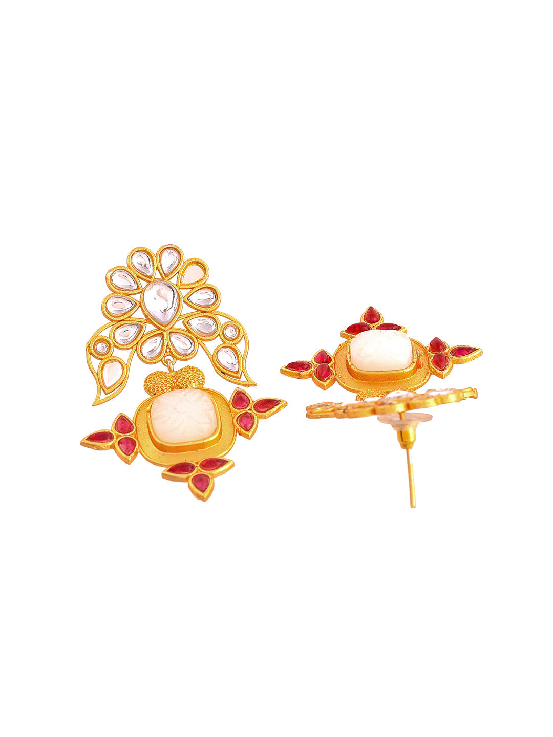 Small Kundan Earrings for women