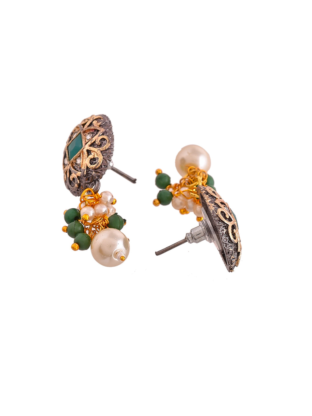 Handcrafted Pearl Stud Earrings for women