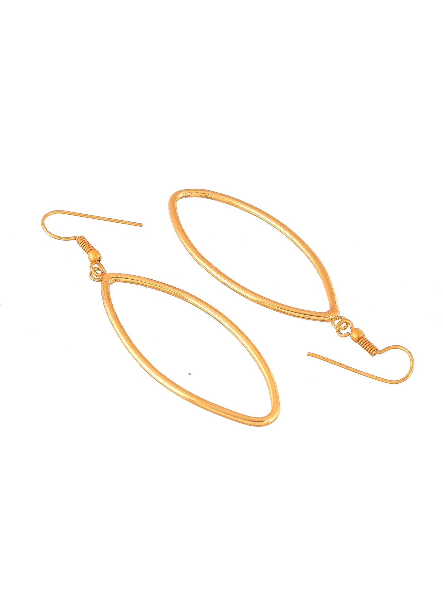 Gold Plated Leaf Dangler for girl