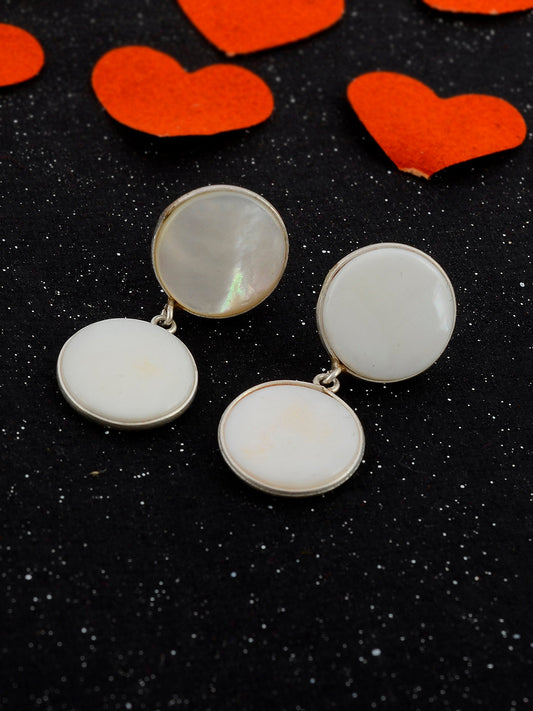 Sterling Silver Mother of pearl Earrings